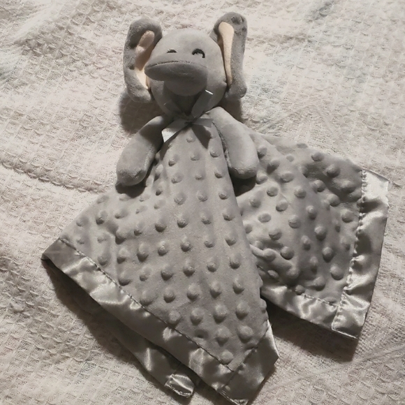ELEPHANT SNUGGLER PLUSH SECURITY BLANKET W/ GIFT BOX main image 1